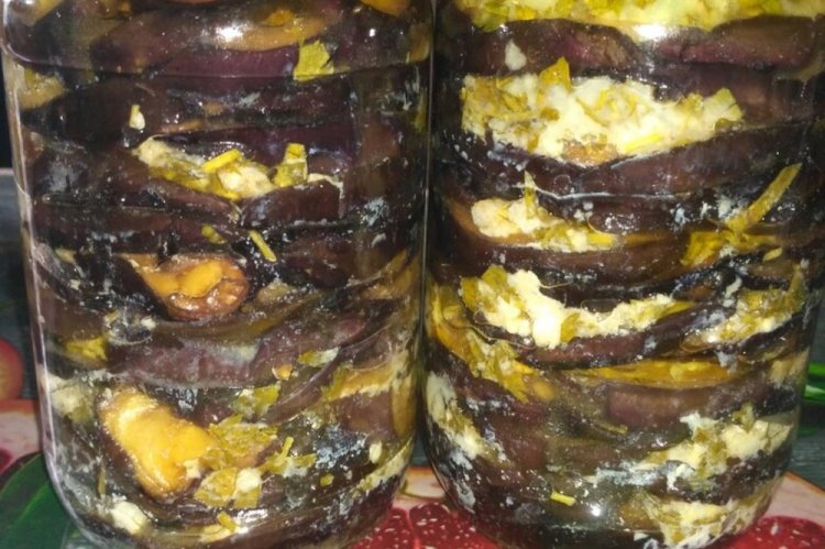 Fried Eggplants for Winter Without Sterilization