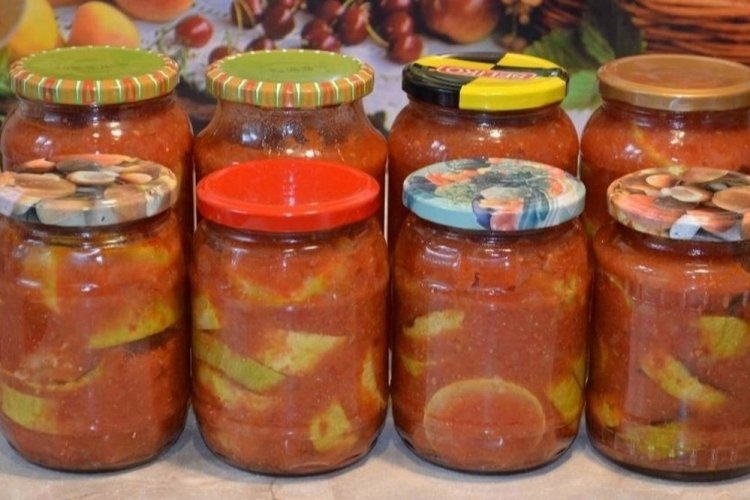 Spicy Zucchini for Winter Without Sterilization