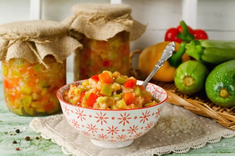 Zucchini Sauté for Winter Without Sterilization