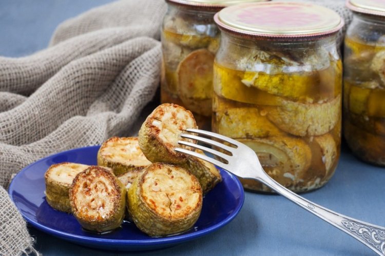 Fried Zucchini for Winter Without Sterilization