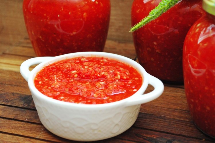 Bell Pepper and Tomato Adjika