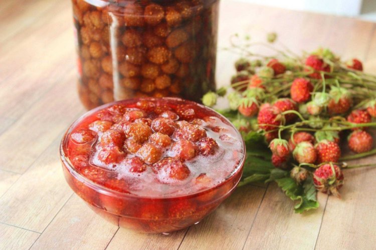 Wild Strawberry Jam with Citric Acid