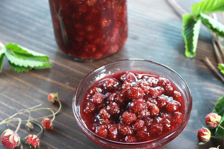 Five-Minute Wild Strawberry Jam
