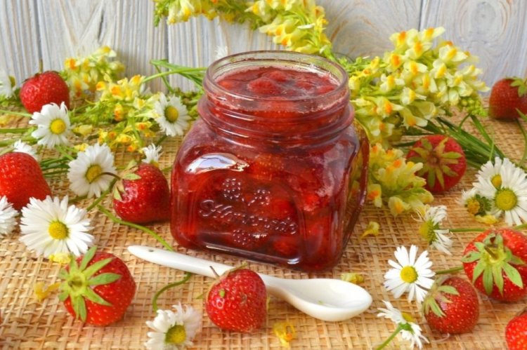 Strawberry and Wild Strawberry Jam