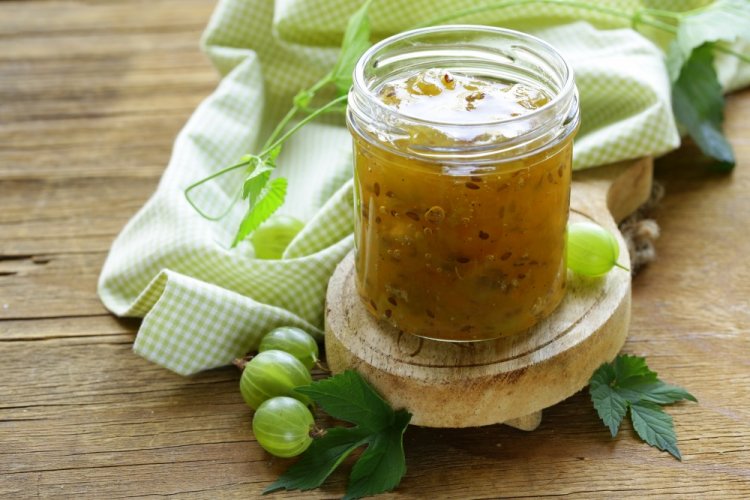 No-Cook Gooseberry Jam