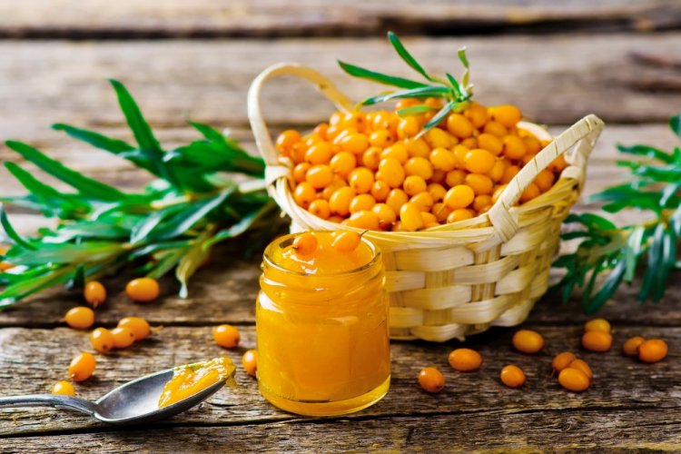 No-Cook Sea Buckthorn Jam