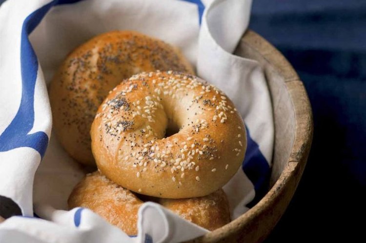 Bagels de requesón para el té