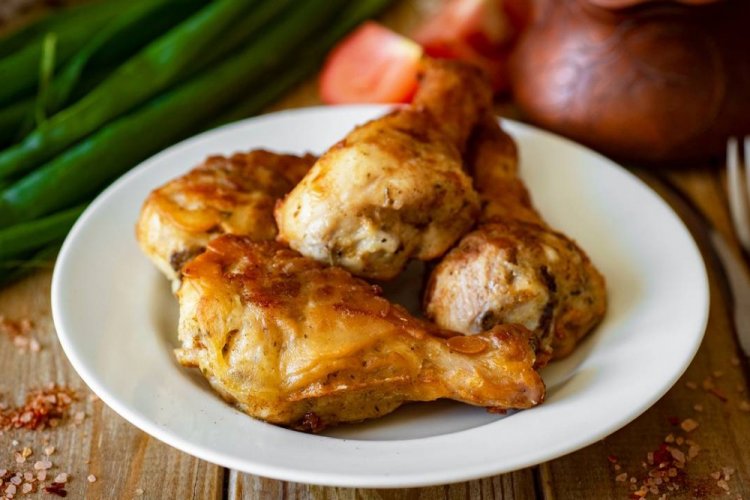 Muslos de pollo rebozados con cerveza en sartén