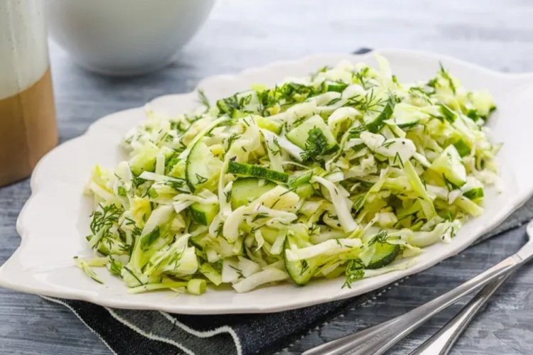 Cabbage, Cucumber, and Dill Salad