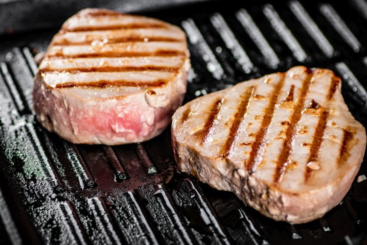 Grilled Tuna Medallions