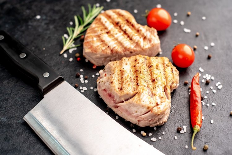 Tuna Medallions in Soy Sauce with Rosemary