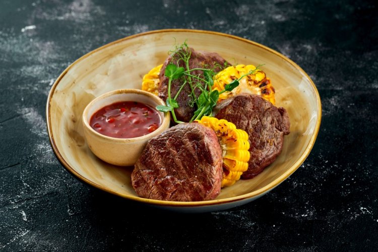 Grilled Veal Medallions