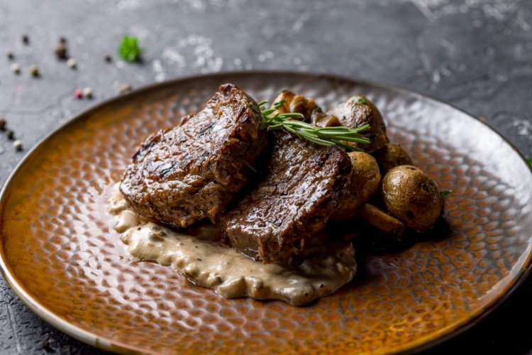 Veal Medallions in Cognac