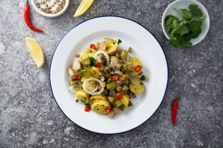 Bavarian Salad with Sausage