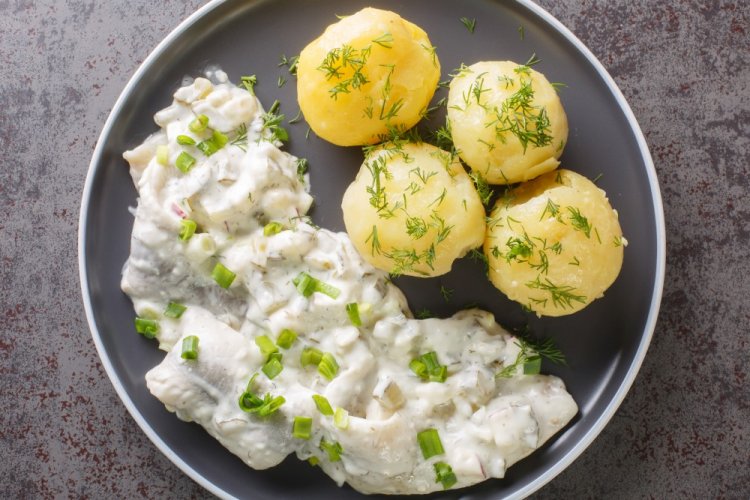 Bavarian Salad with Herring