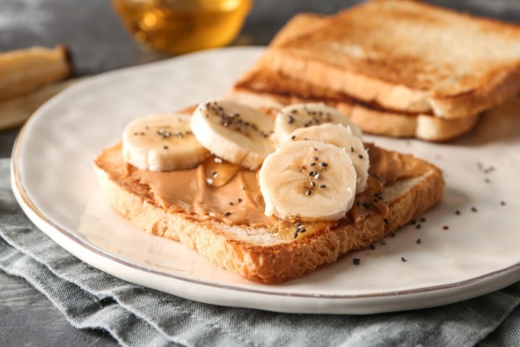 Toast with Peanut Butter