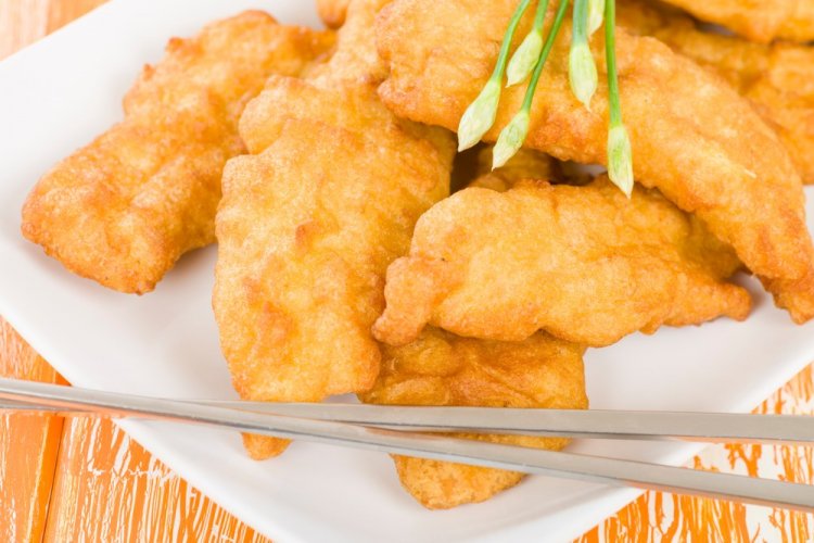 Chicken Medallions in Batter
