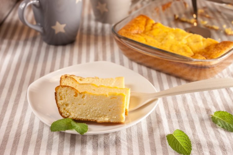 Lazy Cottage Cheese Casserole
