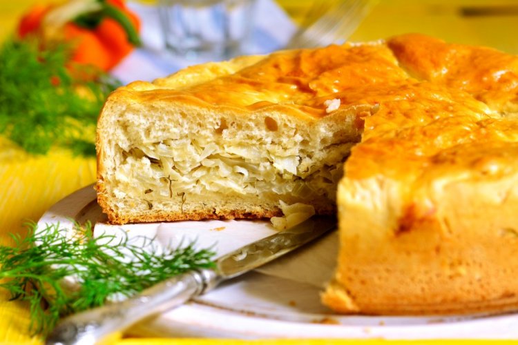 Quick Cabbage Pie