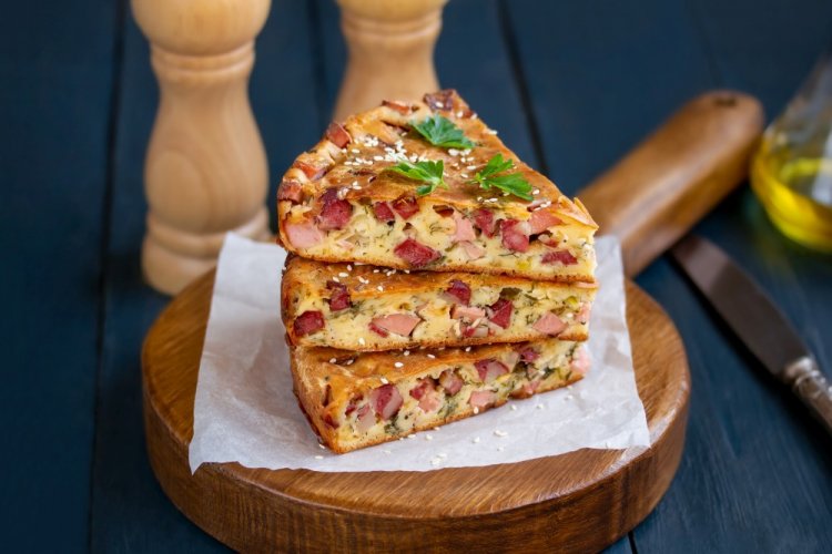 Ham and Cheese Pie