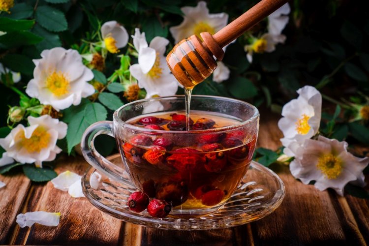 Rosehip and Prune Compote