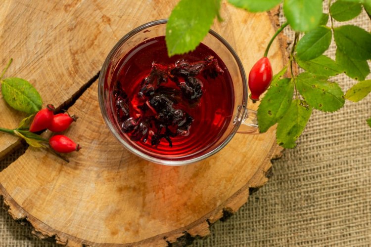 Rosehip Compote with Dried Fruits