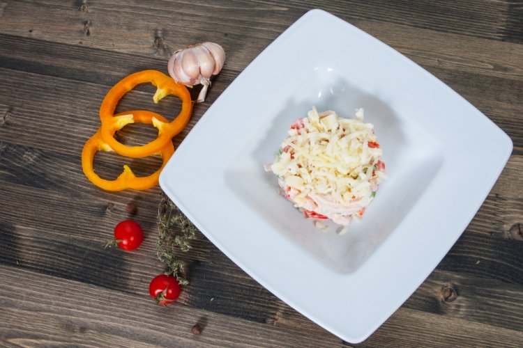 Ham and Bell Pepper Salad