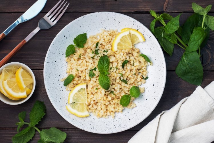 Bulgur with Herbs and Lemon