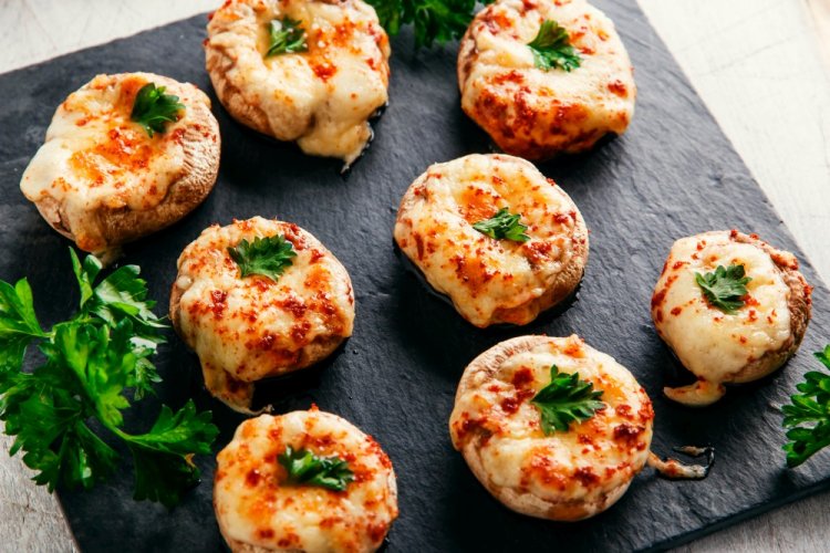 Stuffed Mushrooms with Bacon