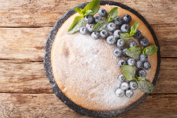 Jam Cake with Kefir