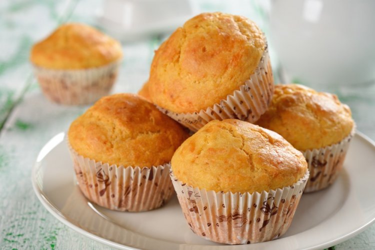Kefir and Butter Muffins