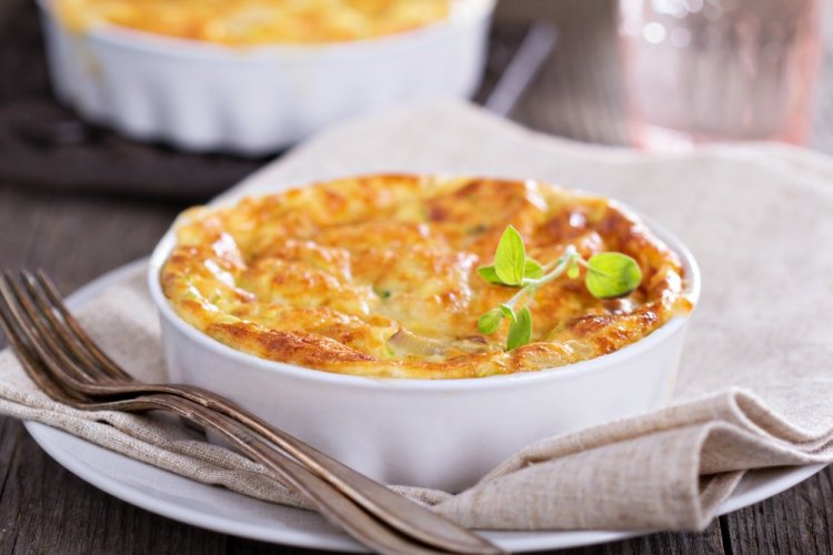 Tender Air Fryer Omelet with Cream