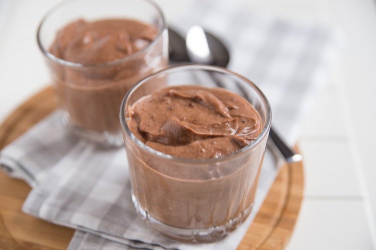 Cottage Cheese and Greek Yogurt Protein Pudding