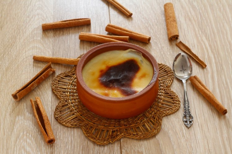 Baked Rice Protein Pudding