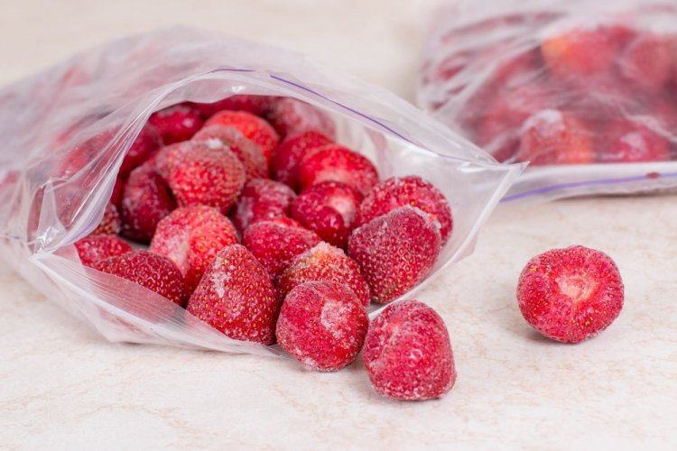 Whole Frozen Strawberries