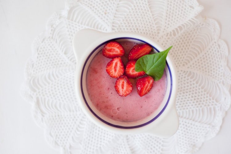 Frozen Strawberries with Butter