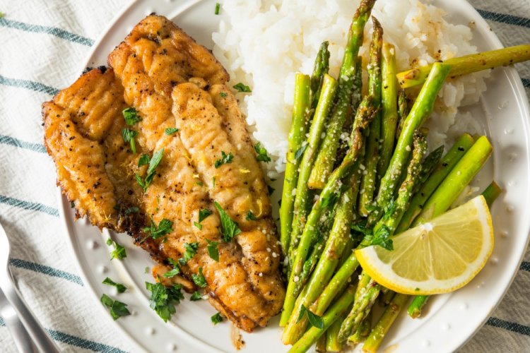 Pollock with Soy Sauce in an Air Fryer