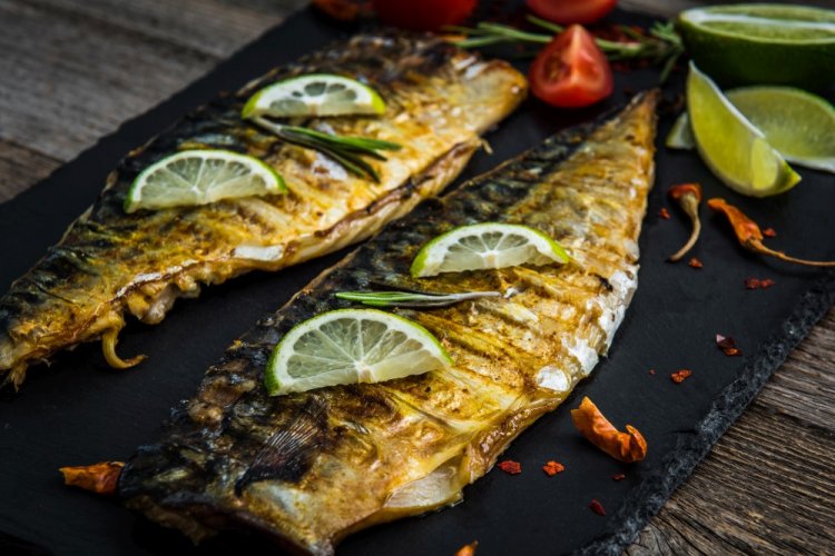 Mackerel in Honey-Mustard Marinade in an Air Fryer