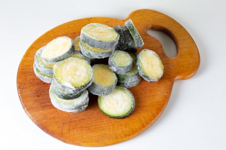 Frozen Fried Zucchini for Winter
