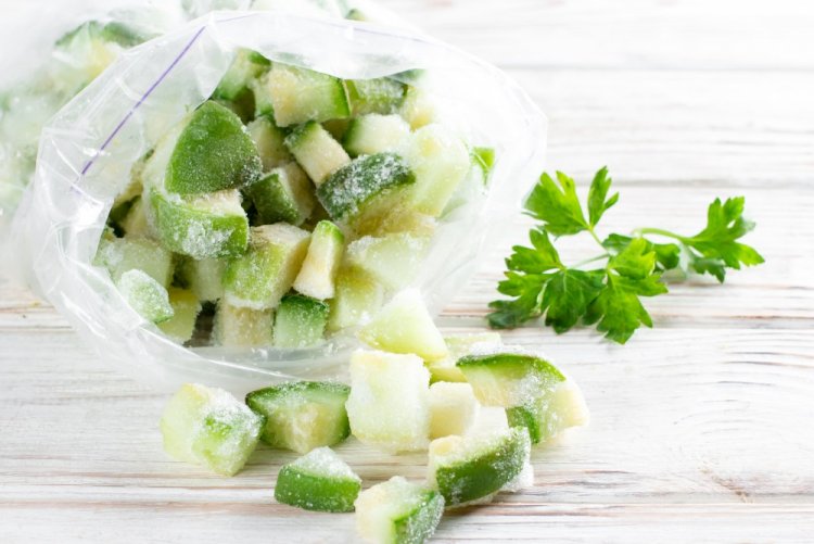 Frozen Blanched Zucchini