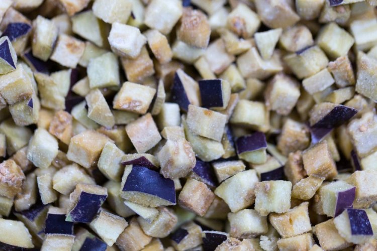 Frozen Diced Eggplants