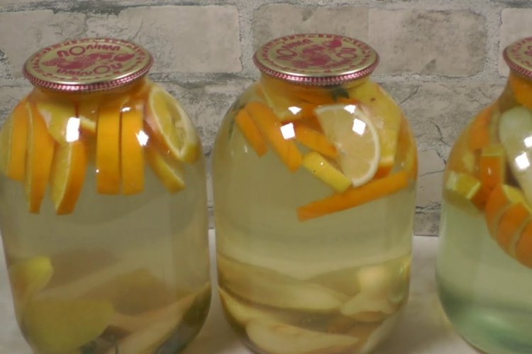 Orange and Pear Compote for Winter