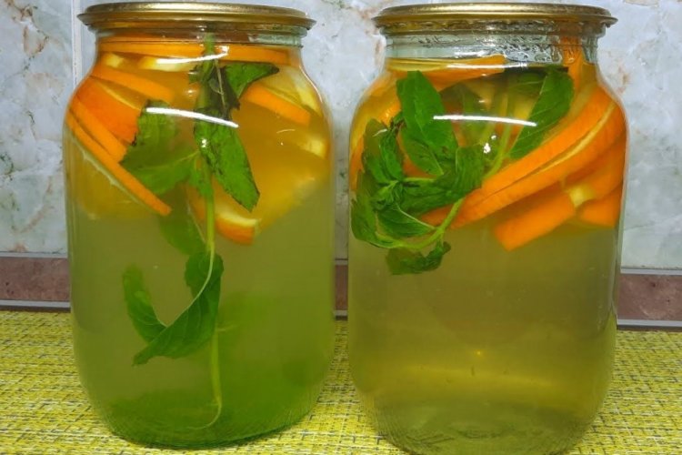 Mojito Orange Compote for Winter