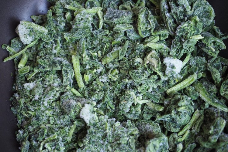 Frozen Blanched Spinach for Winter