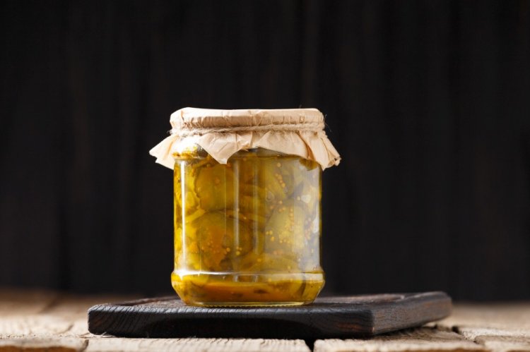 Cucumber, Dill, and Mustard Salad for Winter