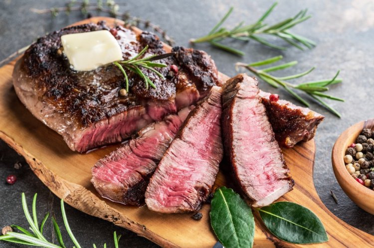Beef Steak with Mustard