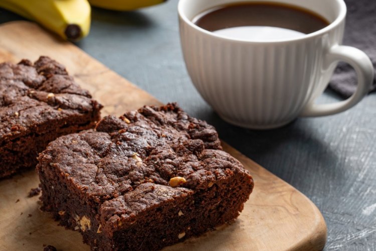Healthy Banana Brownies