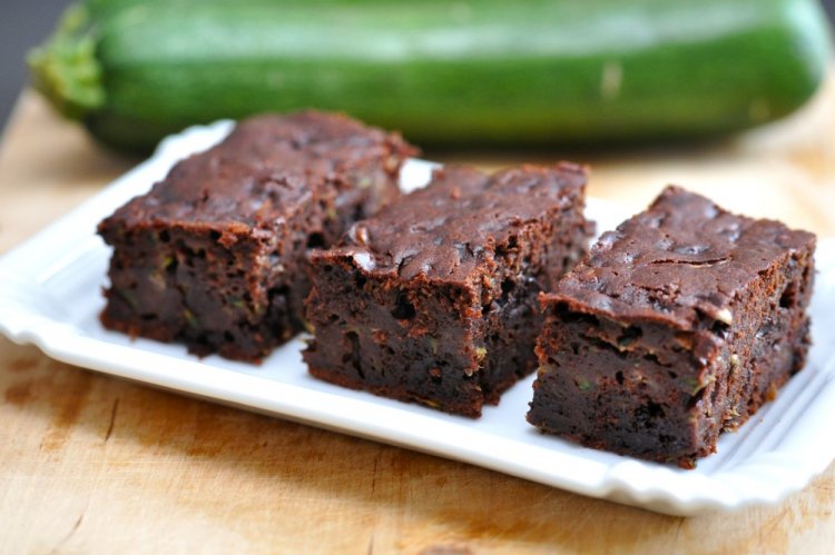 Healthy Zucchini Brownies