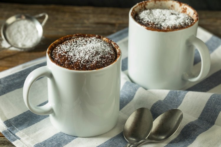 Healthy Brownies in the Microwave