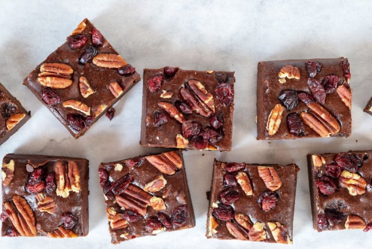 Healthy Apple Brownies